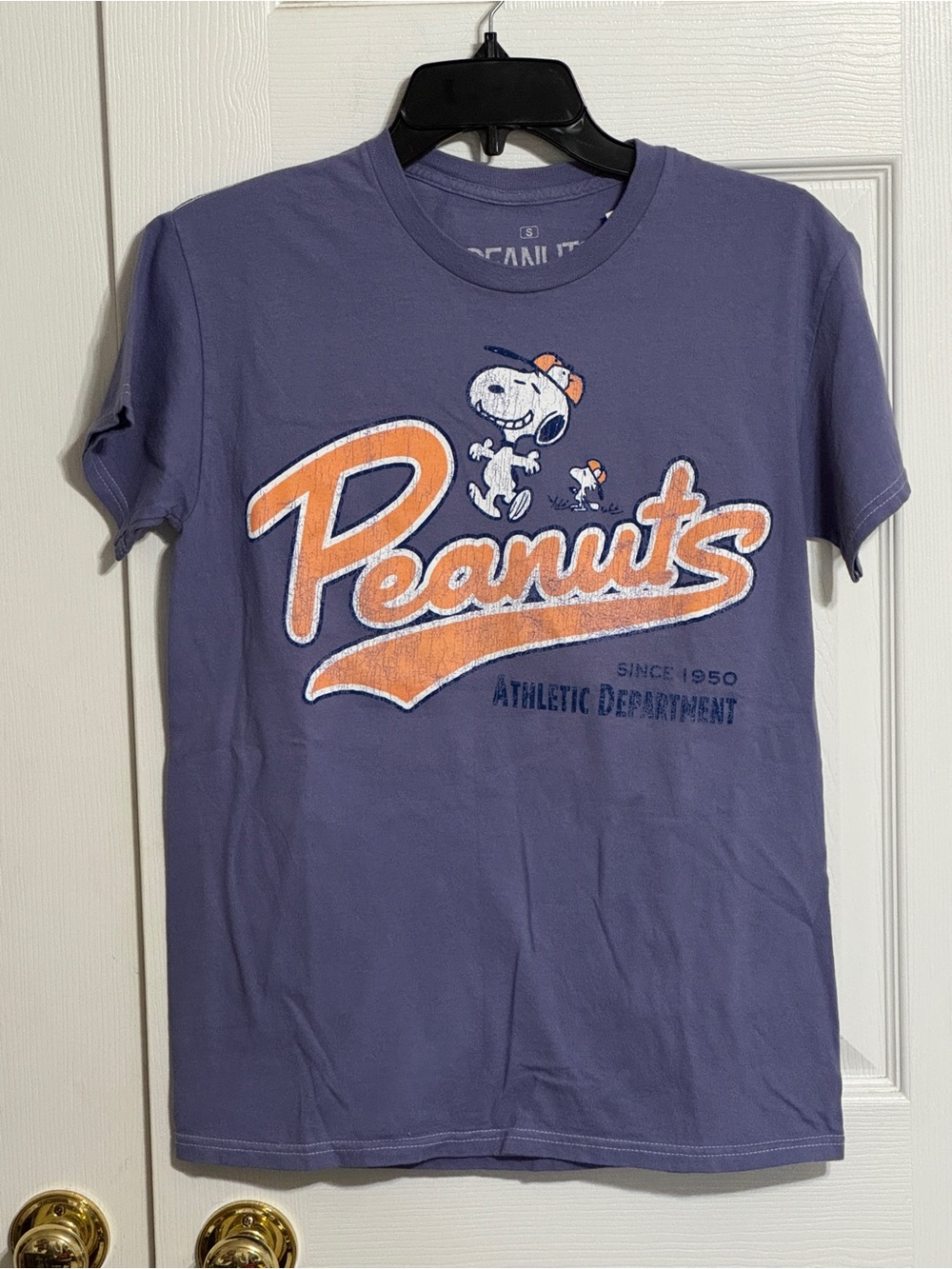 Peanuts Heather Gray Graphic Tee - Peanuts Logo